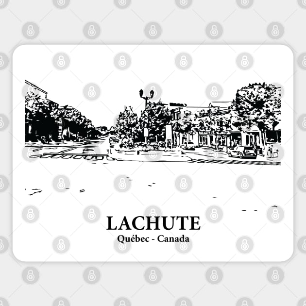 Lachute - Québec Magnet by Lakeric